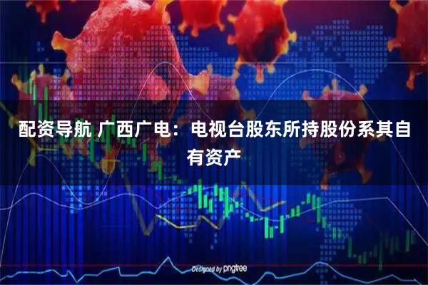 配资导航 广西广电：电视台股东所持股份系其自有资产